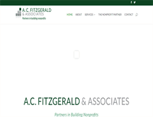 Tablet Screenshot of acfitzgerald.com